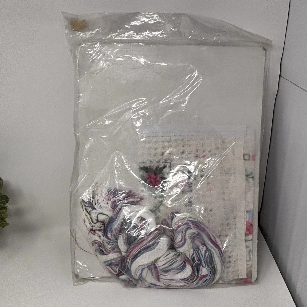 Vintage Candamar Needlepoint Kit #30608 CAROUSEL HORSE PILLOW Something Special